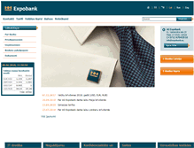 Tablet Screenshot of expobank.eu